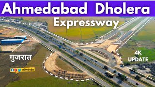 Ahmedabad Dholera Expressway  rslive  4k  Gujarat [upl. by Aynos]