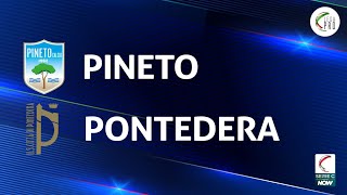 Pineto  Pontedera 41  Gli Highlights [upl. by Mialliw]