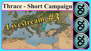 Thrace  Short Campaign 3  The Siege of Sparta  Rome Total War  Very Hard [upl. by Baird992]