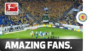 Fans Celebrate Relegated Braunschweig as Heroes [upl. by Elleynod]