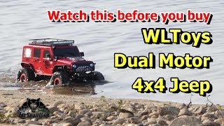 Watch This Before you buy Wltoys 104311 4X4 Crawler Dual Motor RC Jeep [upl. by Assirk]