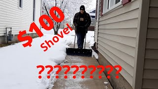 REVIEWING THE SNOWCASTER 70SNC SNOW SHOVEL [upl. by Ellenar]