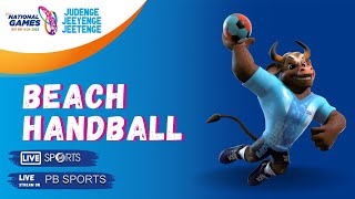 LIVE Beach Handball🤾‍♀️ 37th National Games Goa 2023  DD Sports [upl. by Gennaro]