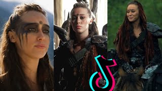 LEXA KOM TRIKRU ALYCIA DEBNAM  CAREY TIK TOK EDITS COMPILATION PART 1 🦝⚔️ [upl. by Adnohr]