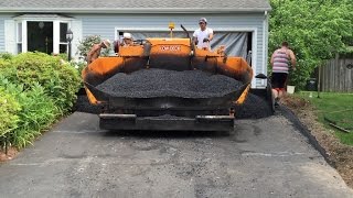 APak Paving Resurfaces Our Asphalt Driveway [upl. by Akissej55]