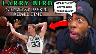 Gen Y Reacts to Larry Bird Greatest Passer of All Time ULTIMATE MIXTAPE [upl. by Marten]