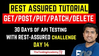 How to Perform POST DELETE PUT GET Method in Rest Assured  CRUD RestAssured  API Testing [upl. by Airec632]