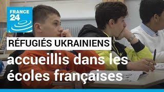 L’intégration des enfants ukrainiens dans les écoles françaises • FRANCE 24 [upl. by Previdi677]