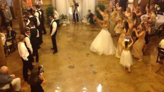 Best Surprise Wedding Dance Battle Kami and Luke [upl. by Diahann]