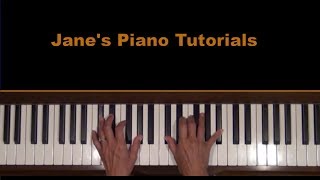 Kentucky Avenue By Tom Waits Piano Accompaniment Tutorial [upl. by Iila191]