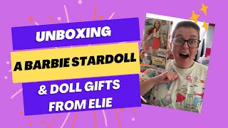 Unboxing a Barbie Stardoll 2011 amp sharing doll gifts from Elie 🥹 [upl. by Hedges]