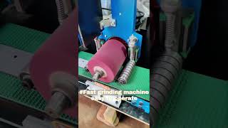 Flat Metal Belt Polishing Machine metalpolishing diytools beltsander grind polish [upl. by Eedeed858]