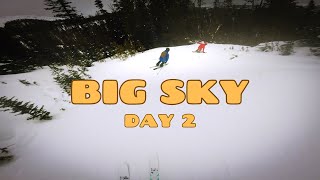 BIG SKY DAY 2  SO MANY SNAKE RUNS [upl. by Gnoix]