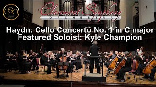 Cello Concerto No 1 in C major Joseph Haydn Featuring Cellist Kyle Champion [upl. by Esnahc]