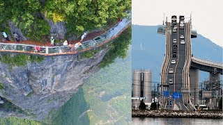 12 Most Terrifying Bridges You Dont Want To Cross [upl. by Neslund]