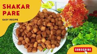 CRISPY AND FLAKY  SHANKARPALI RECIPE  SHAKAR PARA EASY RECIPE [upl. by Mel909]