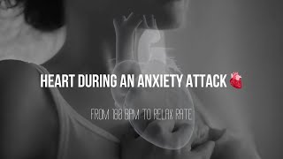 Palpitations of the heart when anxious and then calmed down🫀  From 180 bpm to 60bpm [upl. by Agem553]