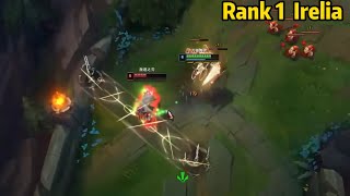 Rank 1 Irelia This Irelia Mechanic is SO SMOOTH [upl. by Publias]