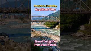 Gangtok to Darjeeling Roadtrip  Shared Taxi from Deorali Taxi Stand  Sikkim Trip 2024 Nov [upl. by Harad288]