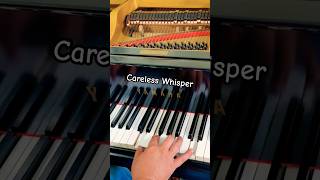 Amazing  Careless Whisper on Piano 🎹🎶 shorts [upl. by Annaert]