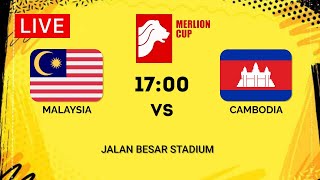 Malaysia vs Cambodia  Merlion Cup 2023 [upl. by Rider]