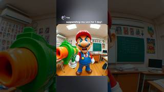 Mario Saves Sonic From School Suspending… ai memes sonic [upl. by Jehu]