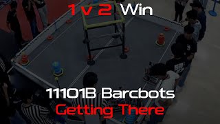 1v2 Win  VEX High Stakes  11101B [upl. by Chaworth]