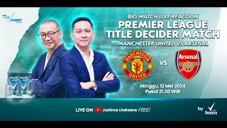 THE DERBY S2 EPS 2 LIVE REACTION BIG MATCH EPL  MANCHESTER UNITED VS ARSENAL [upl. by Aivle]