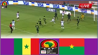 🔴Match en direct  Sénégal vs Burkina Faso  Éliminatoires de la Coupe dAfrique des Nations [upl. by Ordnasela]