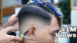 Perfect Skin Fade Most Detailed Blurry 🔥 No viber No air brush  Barber Tutorial🔥 [upl. by Yeznil]