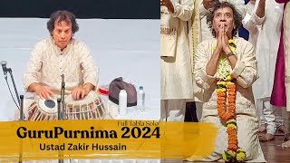 Gurupurnima 2024 ll Ustad Zakir Hussain Tabla Solo [upl. by Michaele407]