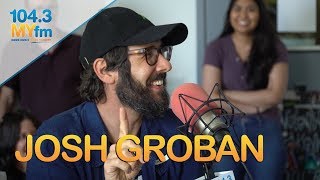 Josh Groban On New Album How He Got His Start  Does A Dramatic Reading Of Granted [upl. by Sorkin]