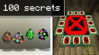 100 Minecraft Secrets you had no idea about [upl. by Aranaj61]