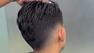 Corte de cabello hombre degradado desvanecido tutorial barbero ￼ [upl. by Perseus]