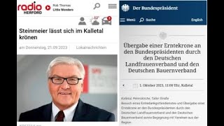 Bundespräsident Steinmeier in Kalletal [upl. by Ynabla95]