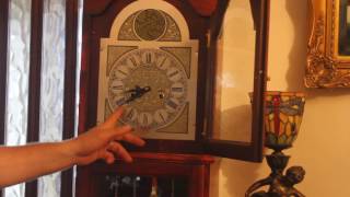 Vintage Tempus Fugit Grandfather Clock [upl. by Gertrudis]