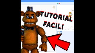 TUTORIAL FNAF en SCRATCH  Menu y Camaras NeielDev [upl. by Haerdna425]