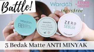 BATTLE BEDAK MATTE ANTI MINYAK  Wardah Innisfree Etude House [upl. by Vezza]