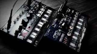 Korg volca kick amp nubass [upl. by Notlek]