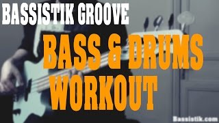 Bassistikcom  Bass amp Drums workout bass lesson [upl. by Viccora719]