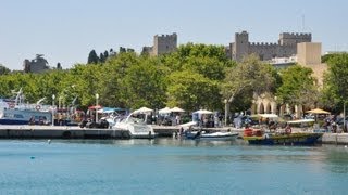 Rhodes Rodos Rhodos in the Greek Islands Greece HD [upl. by Nelhsa]