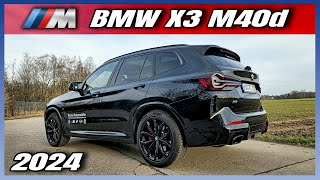 BMW X3 M40d  340 PS  Diesel  Besser als der Benziner  Über 1000 km Reichweite [upl. by Ttehr746]