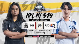 MPLMY S14 Minggu Ke6  HOMEBOIS lwn RSG [upl. by Louanna]