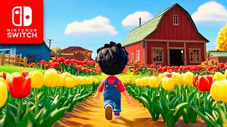 TOP 15 New Upcoming Farming Games on Nintendo Switch [upl. by Diarmit]