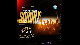 Mega Church Sunday Service Bro Theodore Andoseh s Visit  26th May 2024 [upl. by Ezarras]