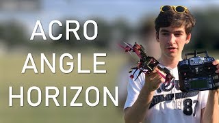 TUTO Modes de vol  Acro Angle Horizon  Drone FPV [upl. by Kathryn628]