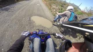 FOREST SERVICE ROADS Mini Adventures 90cc Pit Bike 110cc Quad [upl. by Humfrey]