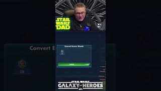 1000 Crystal Character Pull swgoh [upl. by Quartana]