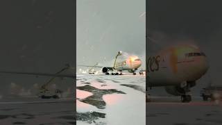 Deicing and Anti Icing Safety Procedure shorts [upl. by Darcee]