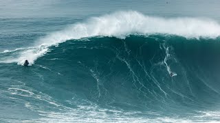 2022 Nazaré Tow Surfing Challenge  Highlights [upl. by Latoniah647]